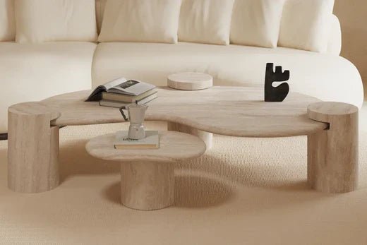 How a Travertine Coffee Table Can Elevate Your Living Room Aesthetic ...