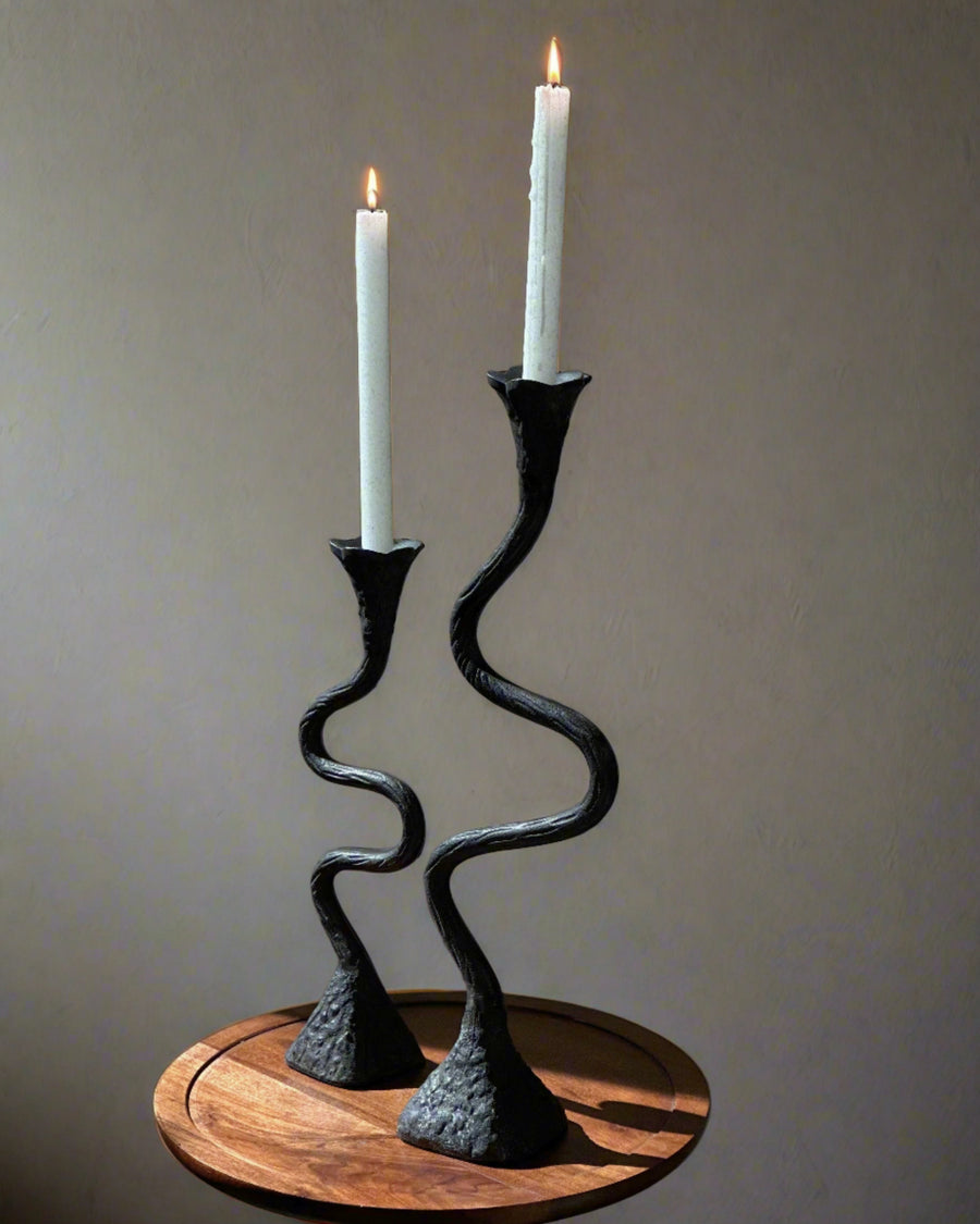 Suri Candle Holders (Set of 2) - Belaré Home