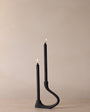 Ebony Muted Candelabra - Belaré Home