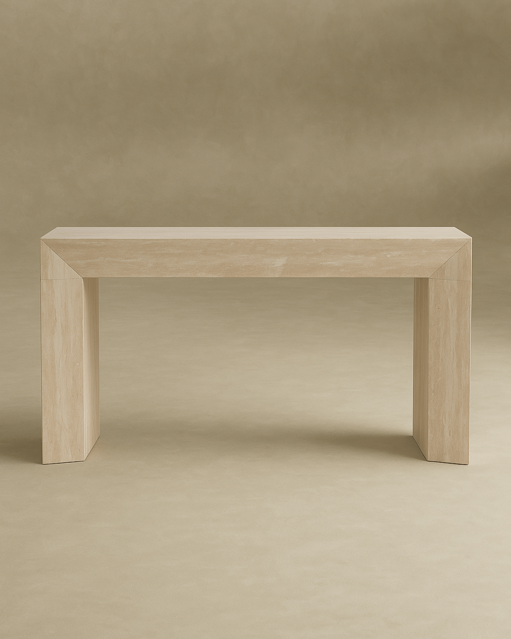 Toscana Travertine Console Table - Belaré Home