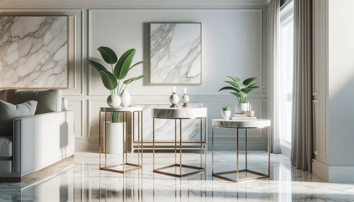 The Art of Making a Statement with Classy End Tables in Modern Homes