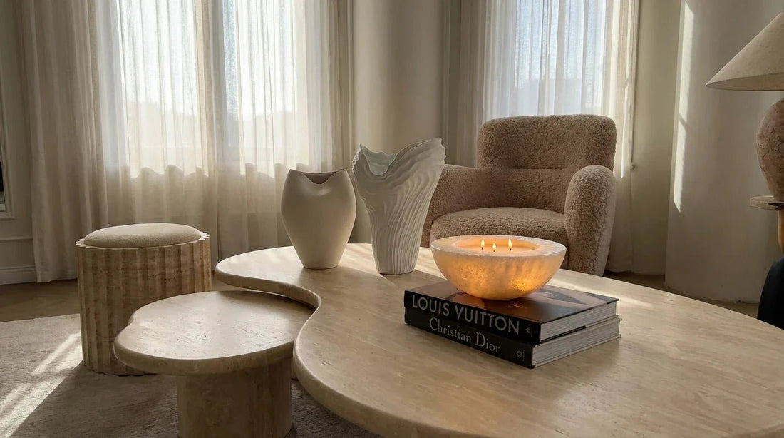 How to Style a Travertine Coffee Table: A Complete Guide - Belaré Home