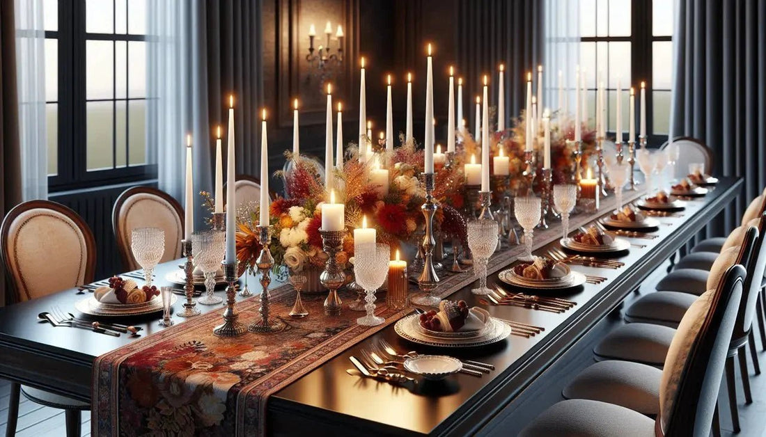 How to Style Taper Candle Holders on a Dining Table - Belaré Home