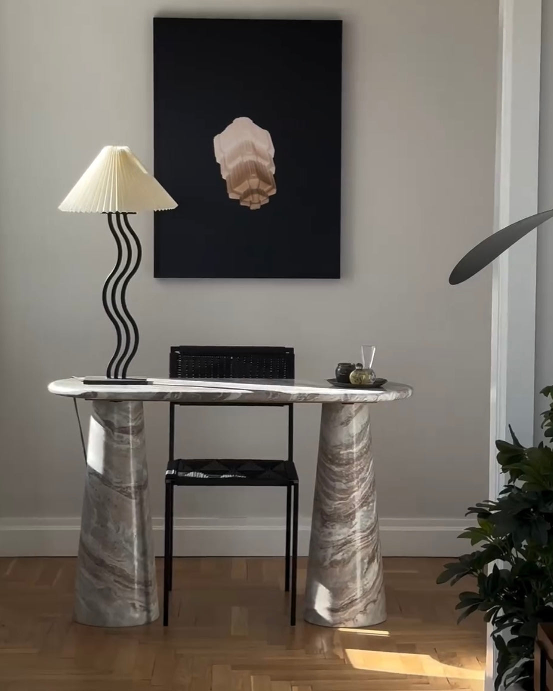 Livella Marble Console Table - Belaré Home