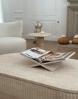 Travertine Bookstand - Belaré Home