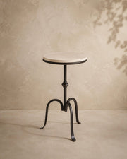 The Charlotte Marble Accent Table - Belaré Home