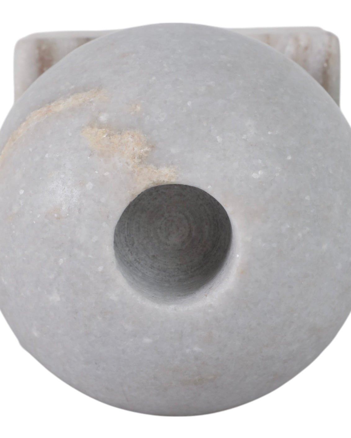 Polished Marble Candle Holder - Belaré Home