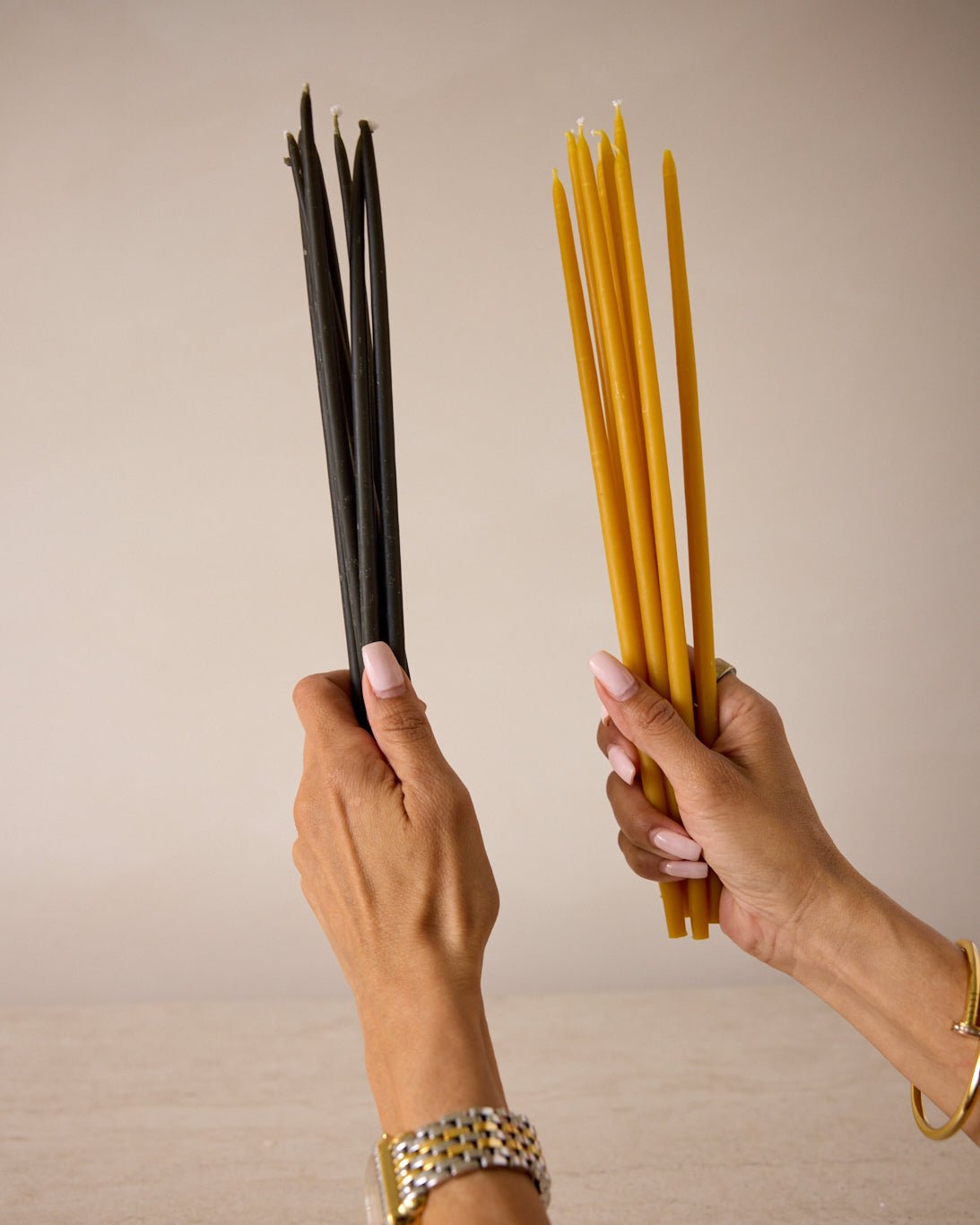 Beeswax Taper Candles (Set of 10) - Belaré Home