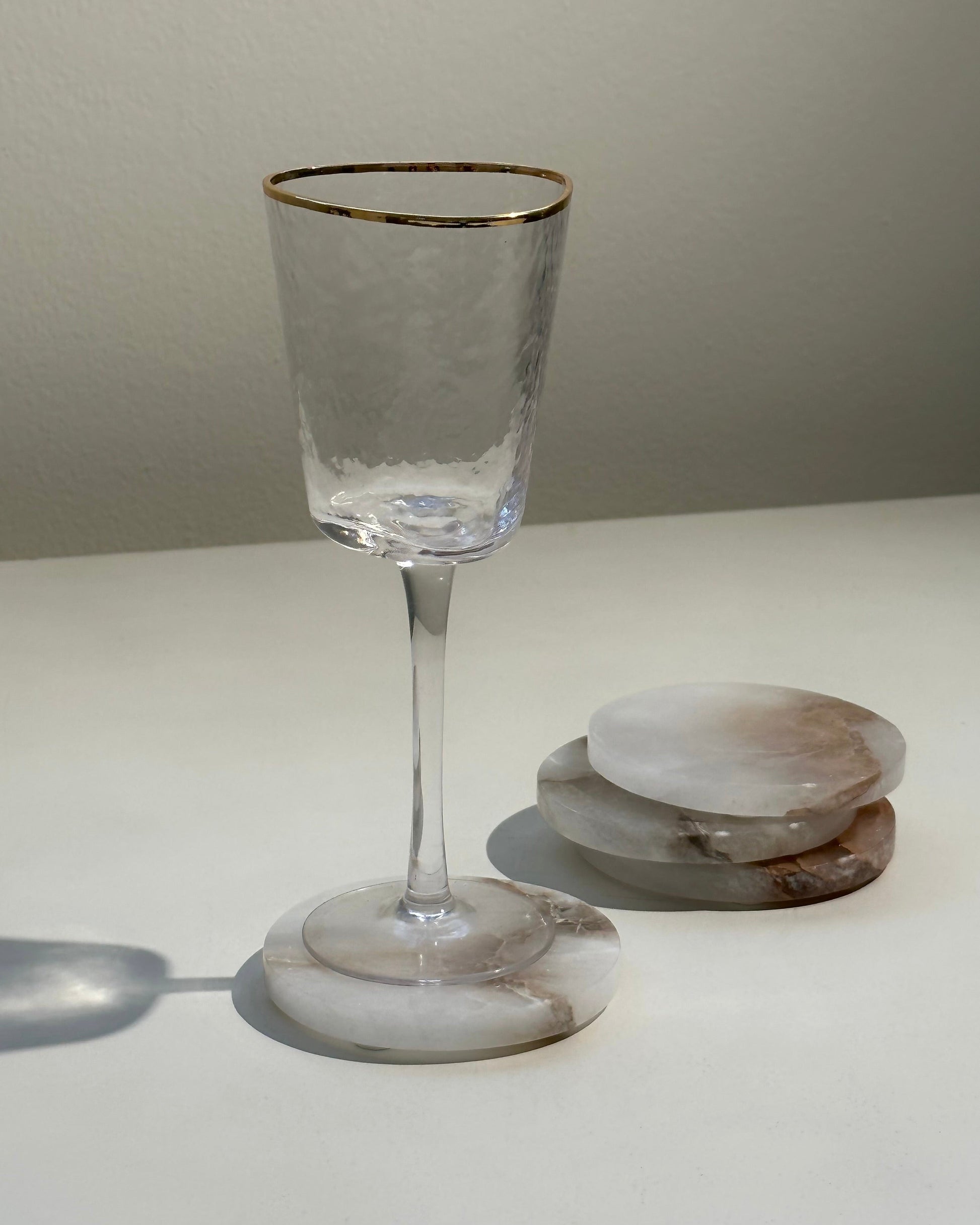 Alabaster Coasters - Belaré Home
