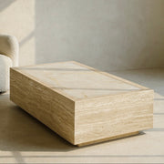 Palermo Travertine & Onyx Coffee Table - Belaré Home
