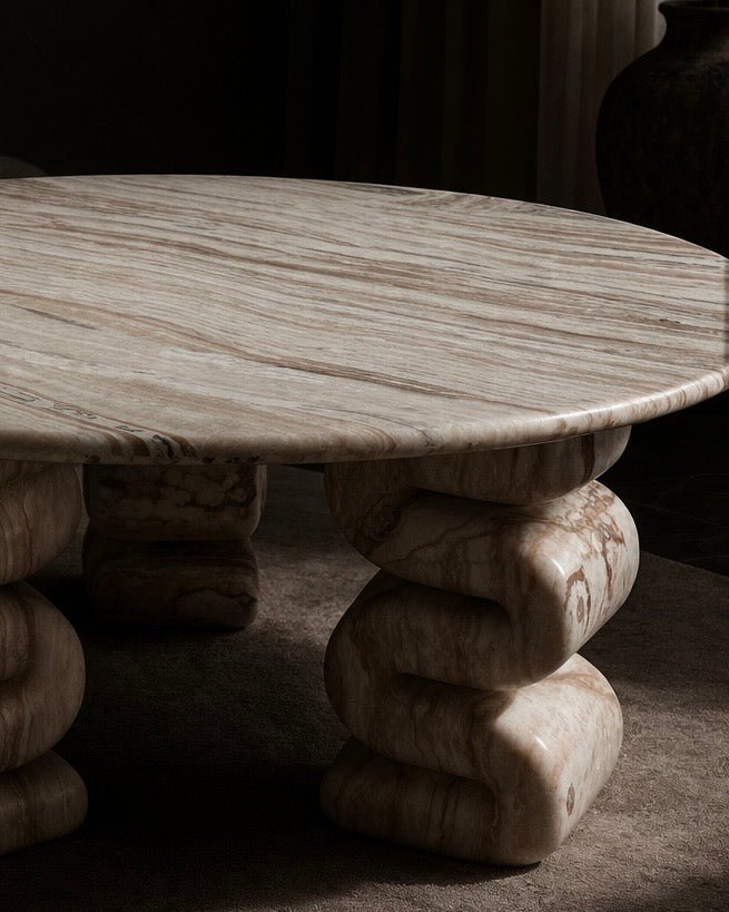 Solenne Onyx Marble Table - Belaré Home