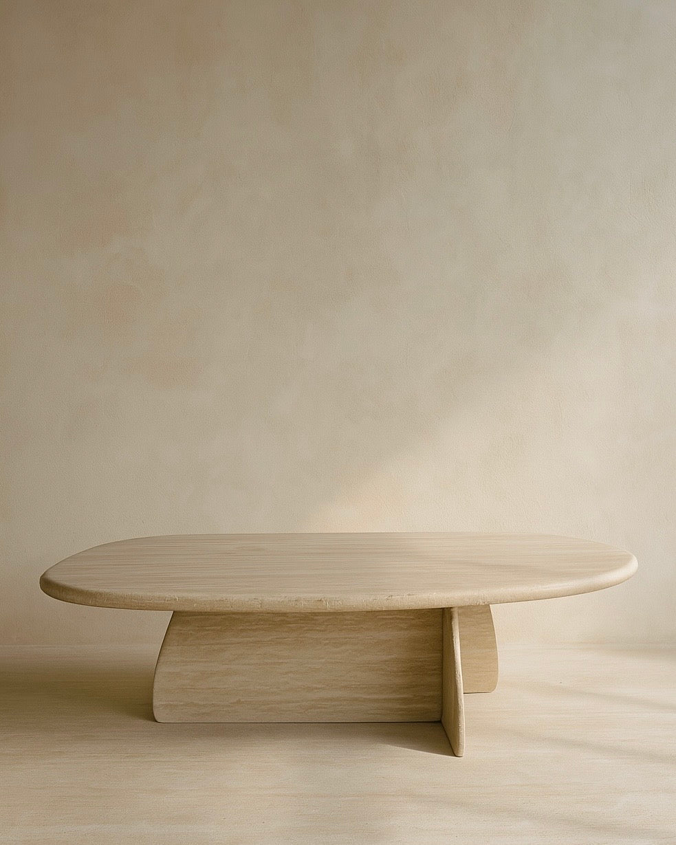 Toscana Travertine Coffee Table - Belaré Home