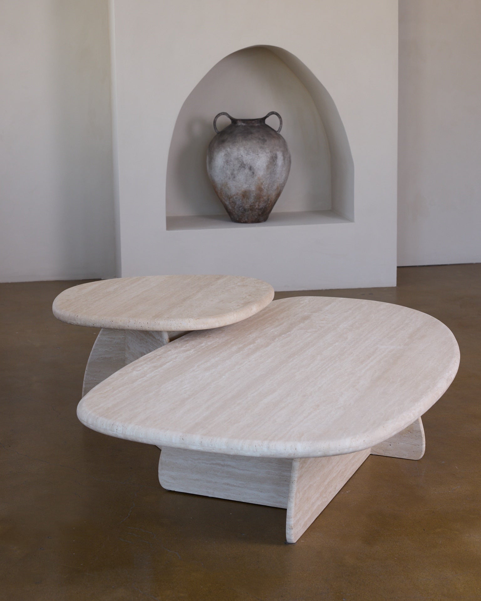 Toscana Travertine Coffee Table - Belaré Home
