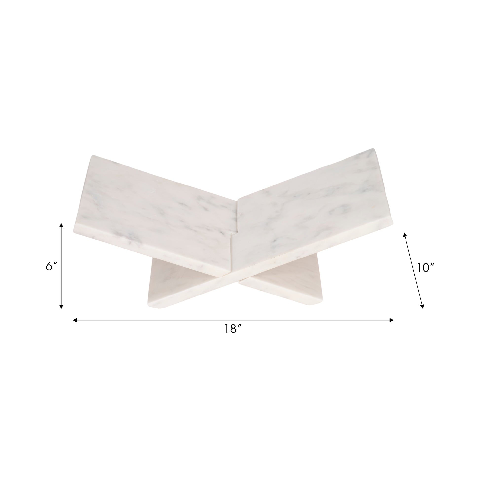 Organic Marble Book Stand - Belaré Home