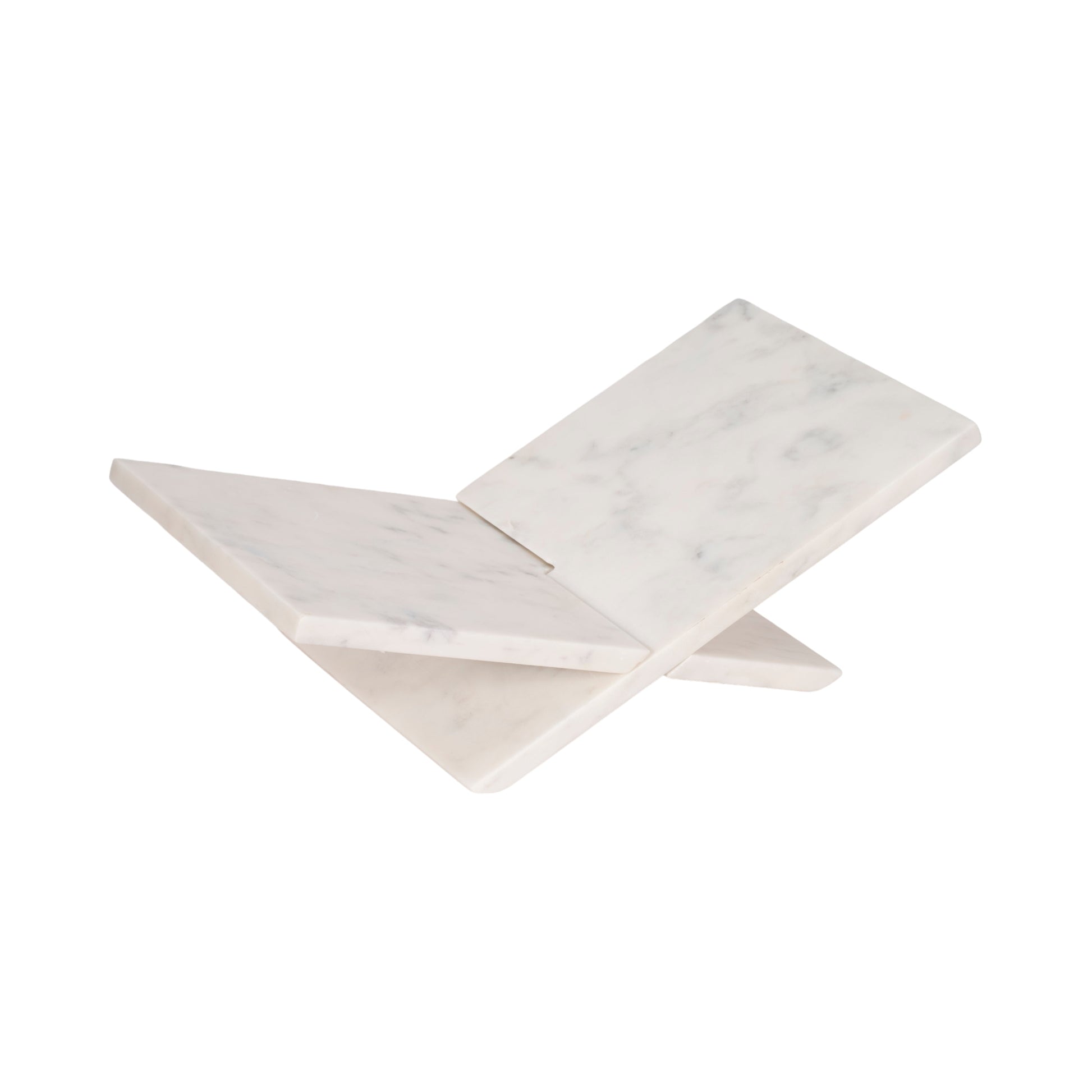Organic Marble Book Stand - Belaré Home