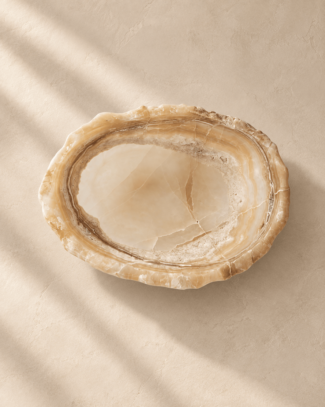 Amber Onyx Bowl 8" - Belaré Home