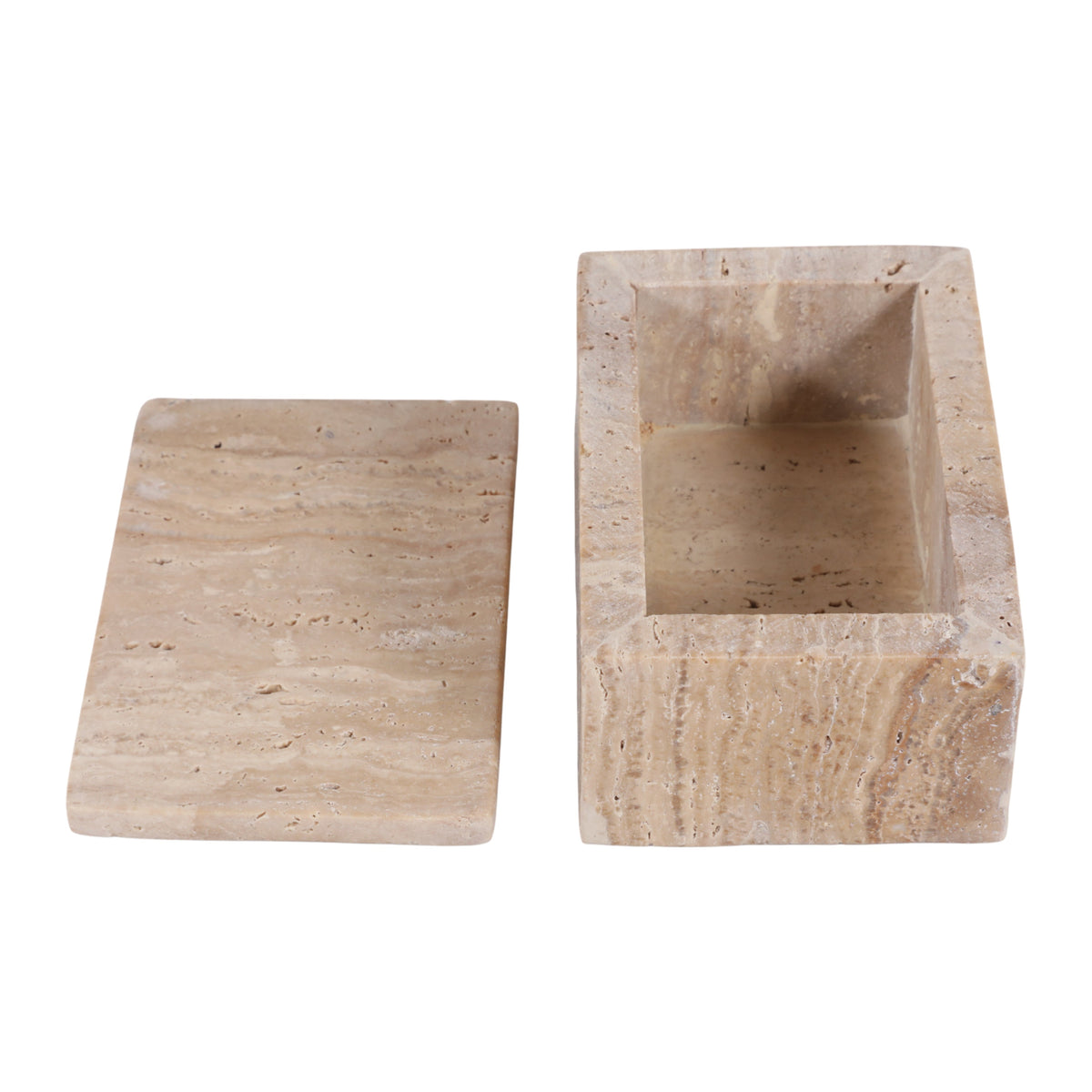 Dainty Travertine Box - Belaré Home