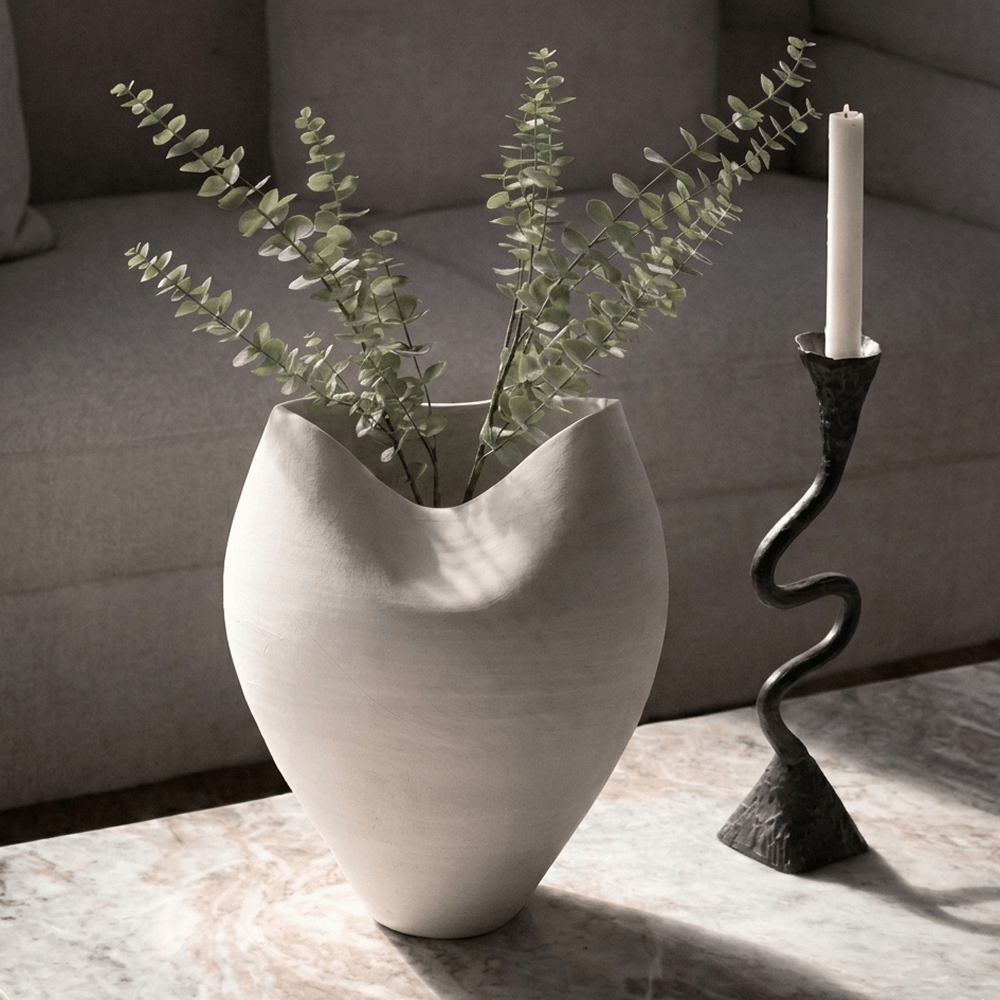 Delamo Vase & Eucalyptus Styling Bundle - Belaré Home