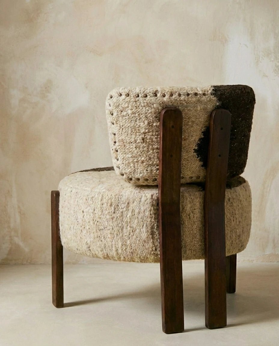 Arlo Patchwork Lounge Chair - Belaré Home