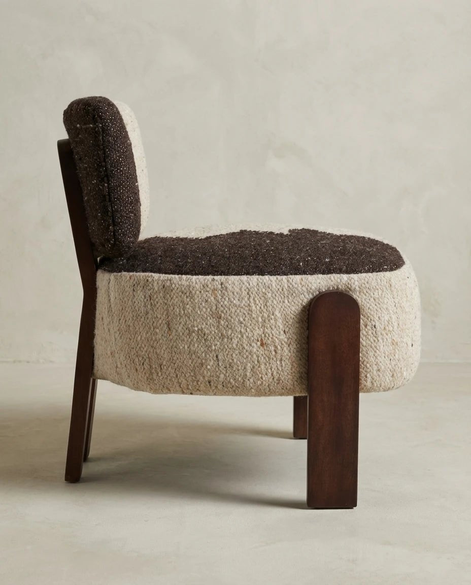 Arlo Patchwork Lounge Chair - Belaré Home