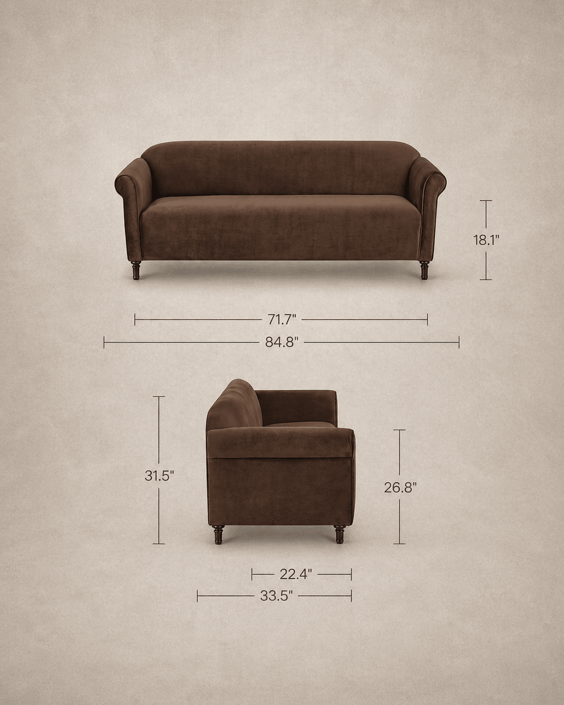 Laurel Sofa - Belaré Home