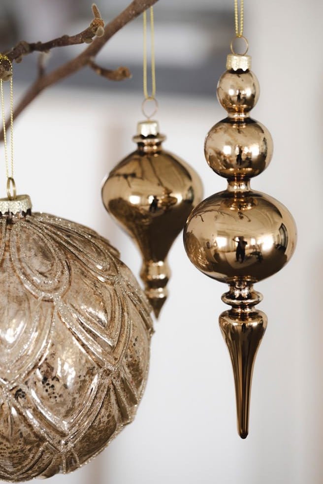 Vintage Golden Drop (Set of 4) - Belaré Home