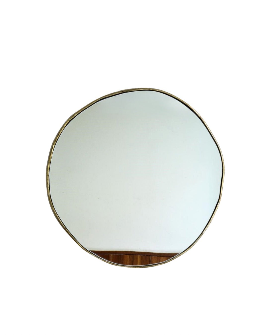 Organic Iron Mirror - 35' Modern Wall Decor - Belaré Home