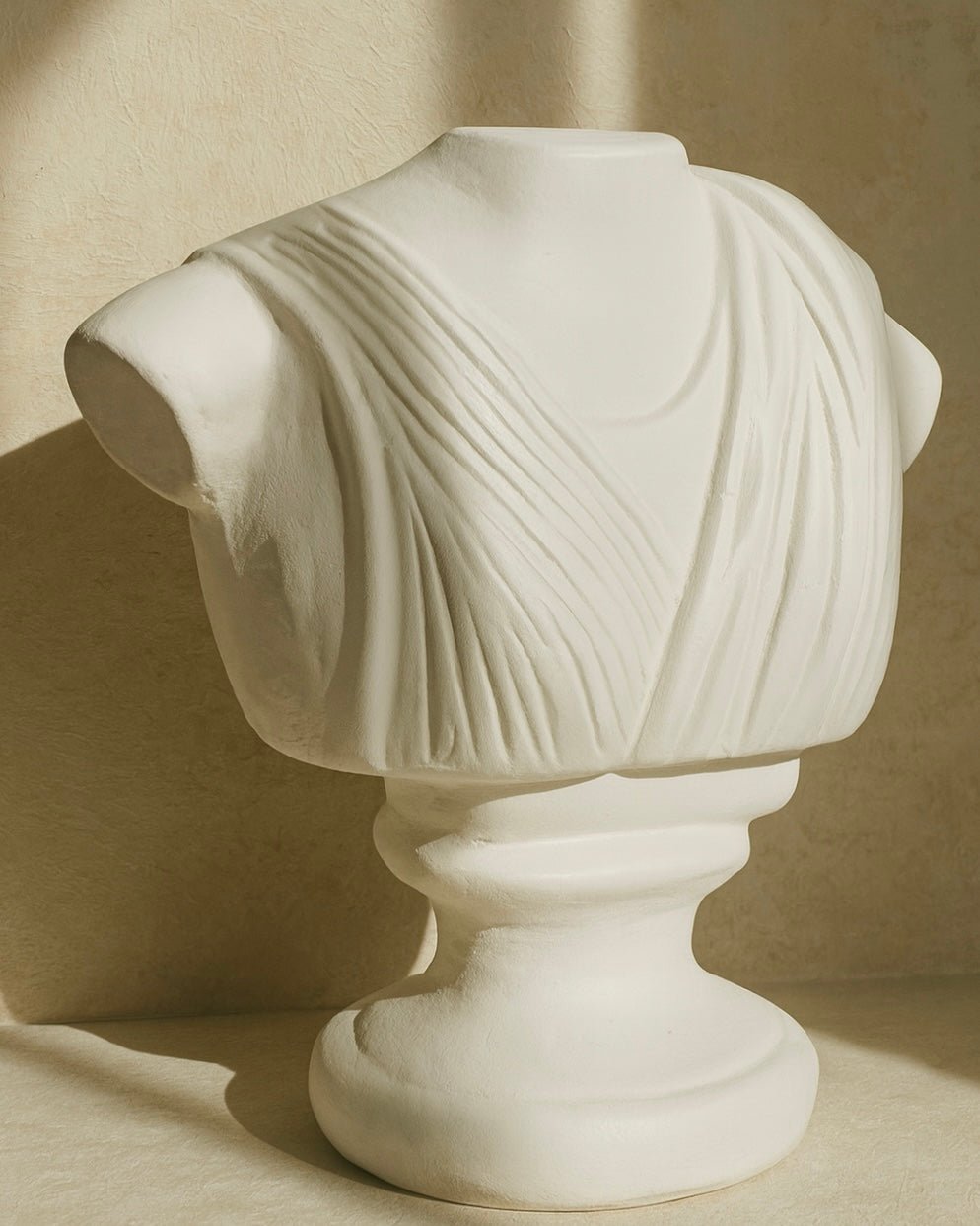 Basilica Draped Bust Sculpture - Belaré Home