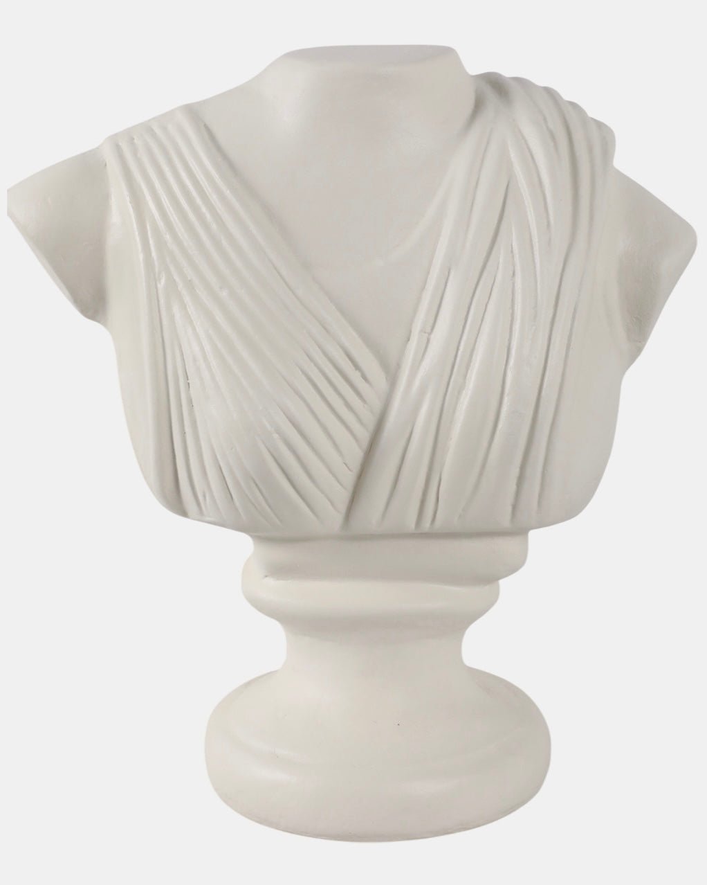 Basilica Draped Bust Sculpture - Belaré Home