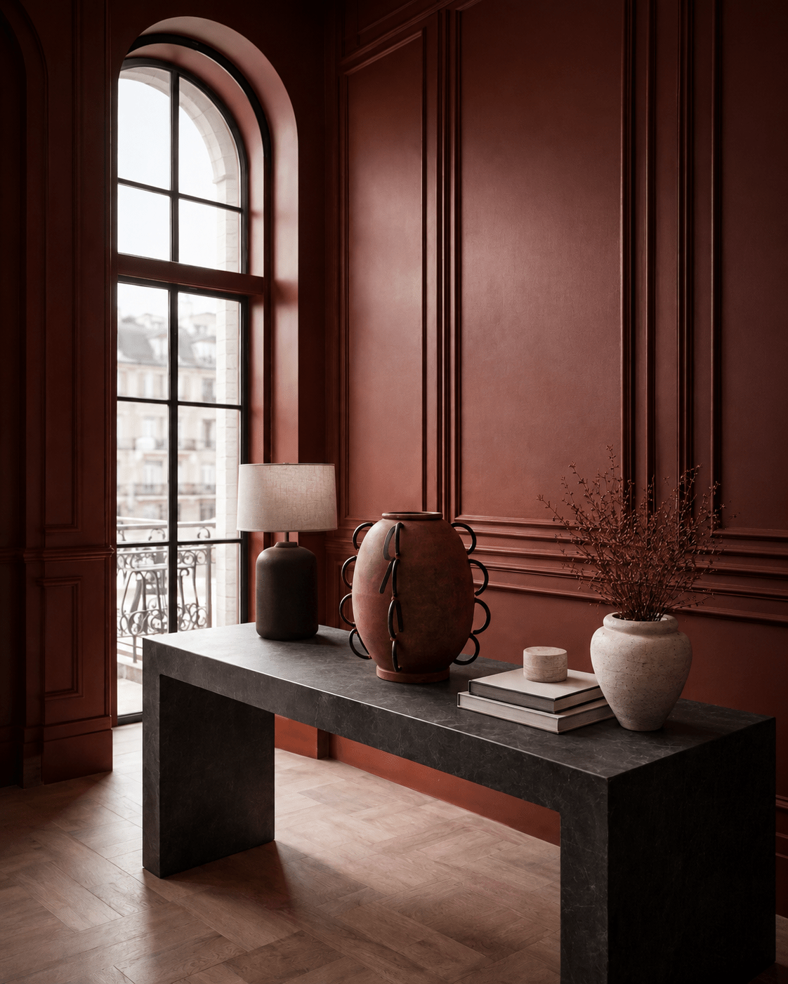 Alila Terracota Vase by Diego Olivero, part of the Sabana Grande Collection - Belaré Home