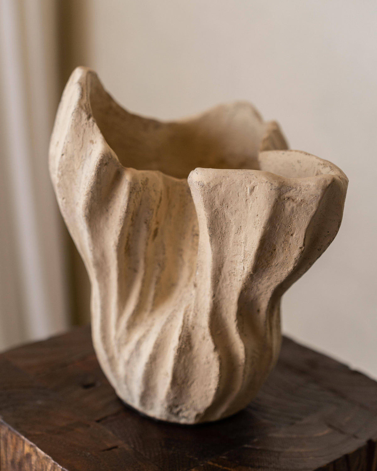 Livia Sculptural Terracotta Vessel - Belaré Home
