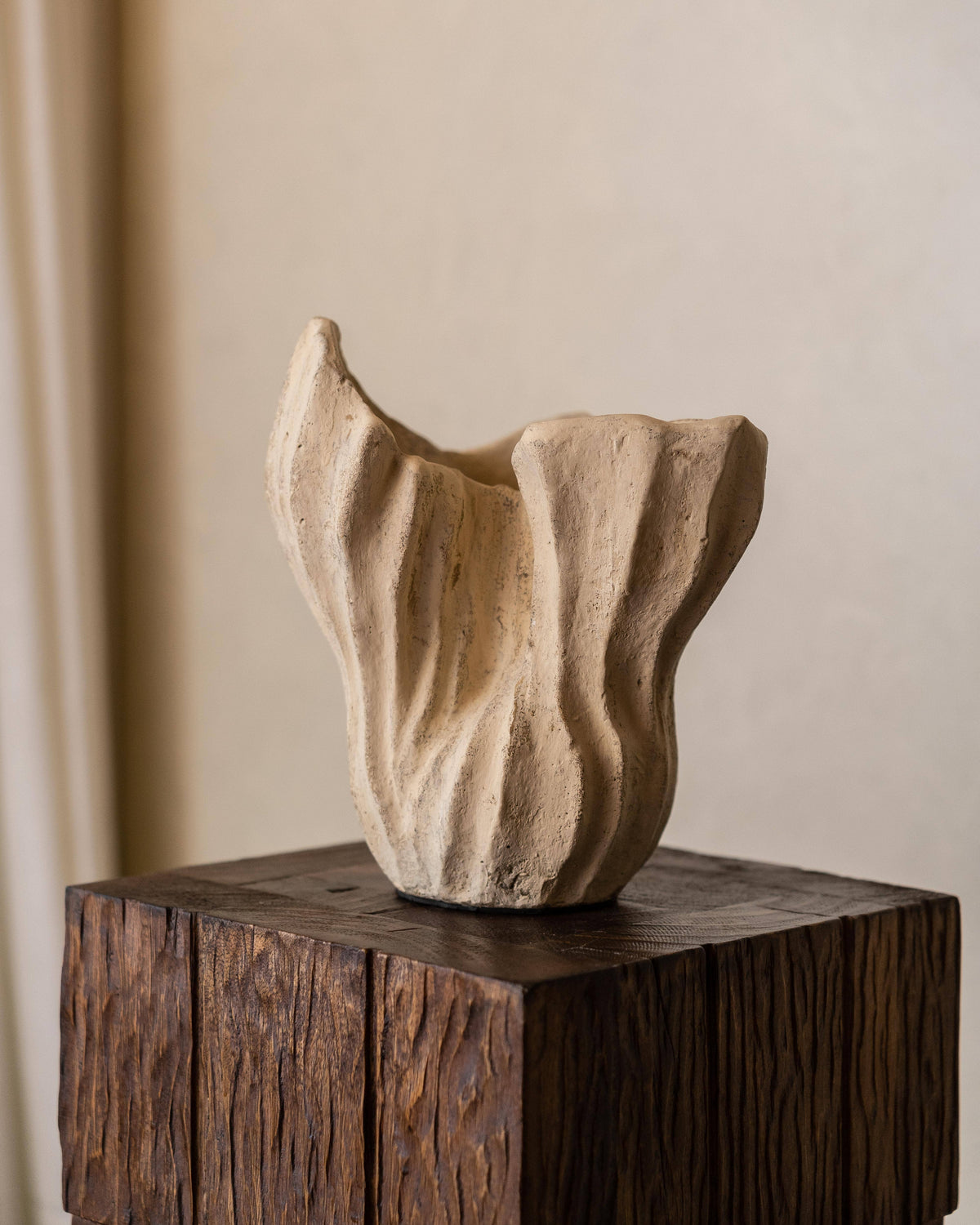 Livia Sculptural Terracotta Vessel - Belaré Home