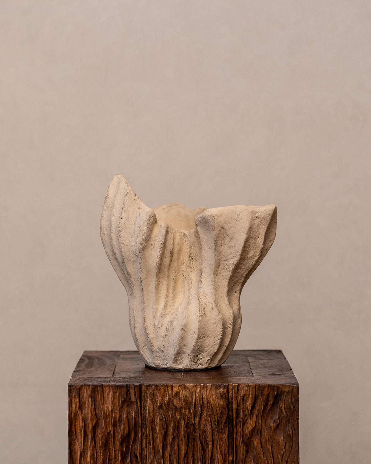 Livia Sculptural Terracotta Vessel - Belaré Home