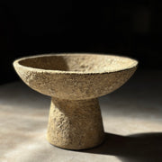 Sand Pedestal Bowl - Belaré Home