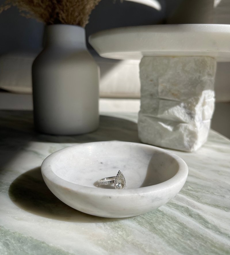 Marble Key/Ring Bowl - Belaré Home