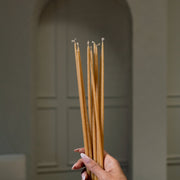 Beeswax Taper Candles (Set of 10) - Belaré Home